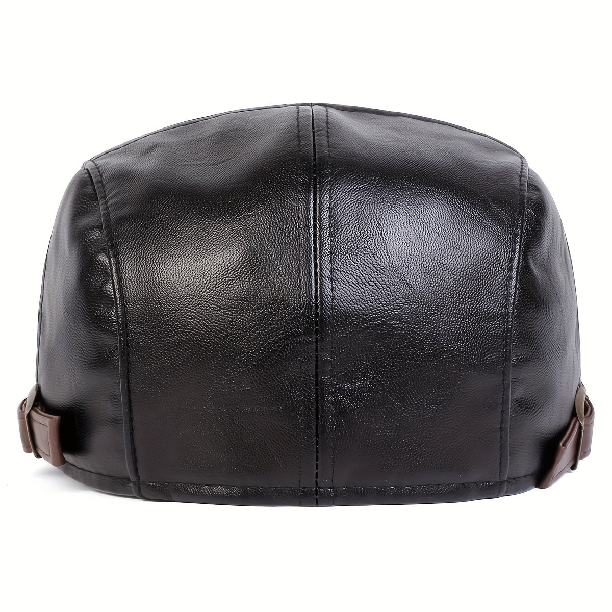 PRIMEVARO™ Heritage Leather Flat Cap