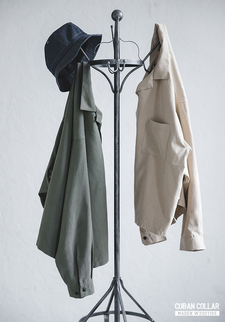 Men's Cuban Collar Loose-Fit Shirt